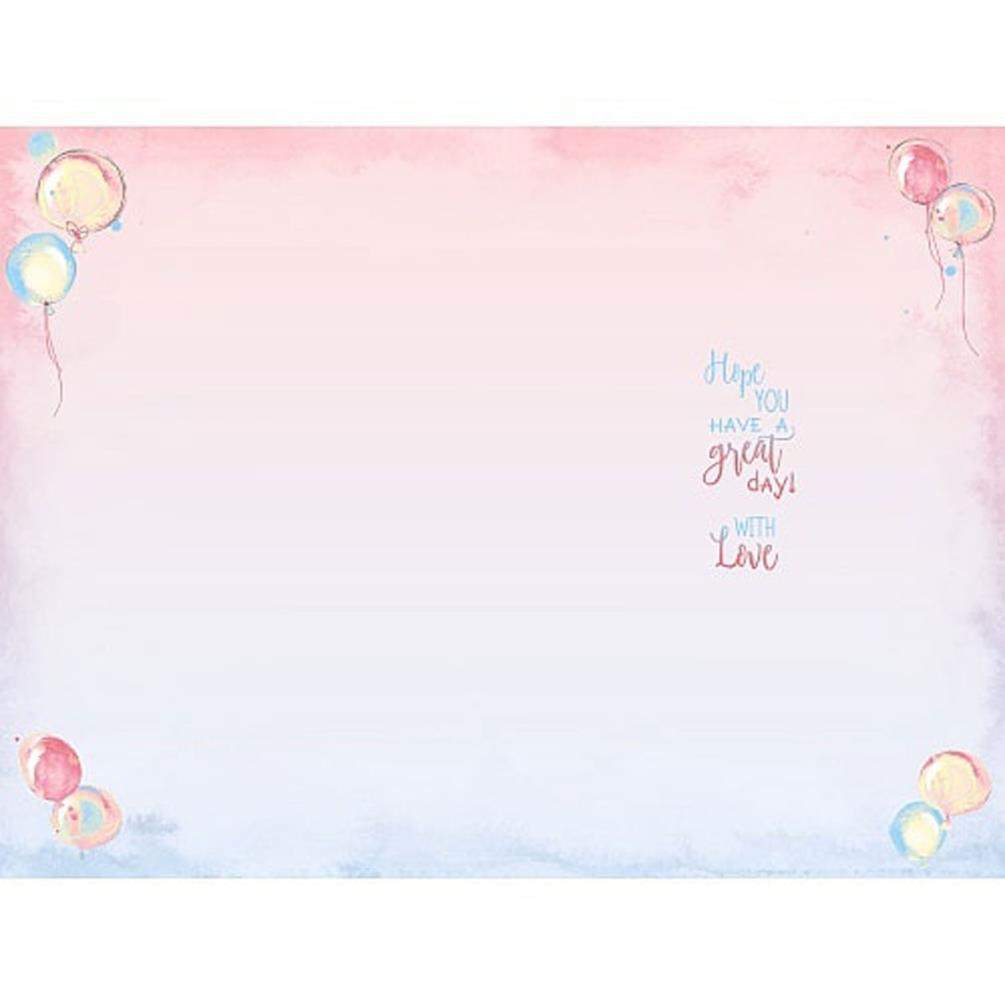 40th Birthday Wishes Me to You Bear Card Extra Image 1